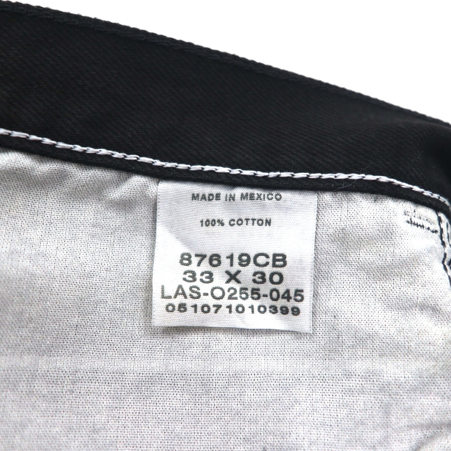 RUSTLER ( Wrangler ) HEAVY WEIGHT DENIM デニムパンツ M ブラック STAYS BLACK LONGER 87619CB メキシコ製 未使用品