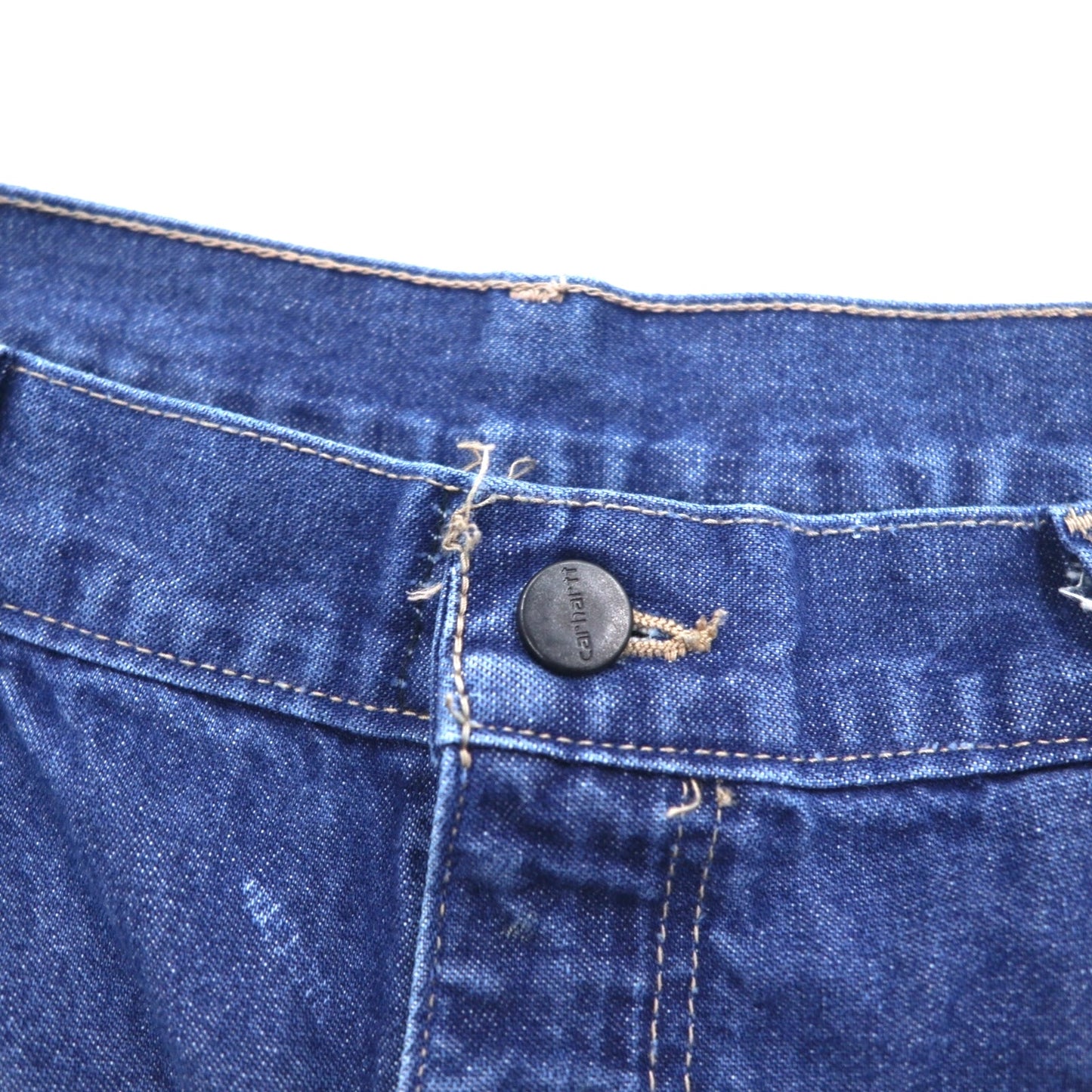 Carhartt USA Made FR Flame Resistant Denim Pants L Indigo Blue UFCW FRB100DNM