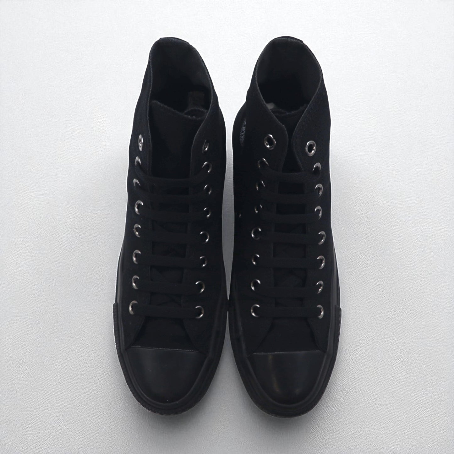 CONVERSE All Star Chunk Hi Sneakers, Size 27cm, Black Canvas, 1SD759