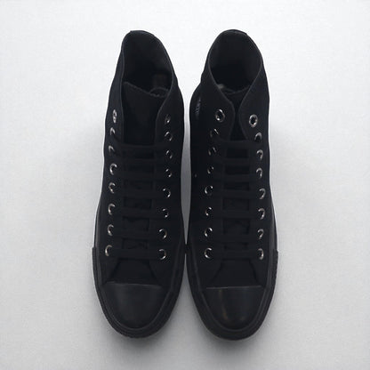 CONVERSE All Star Chunk Hi Sneakers, Size 27cm, Black Canvas, 1SD759