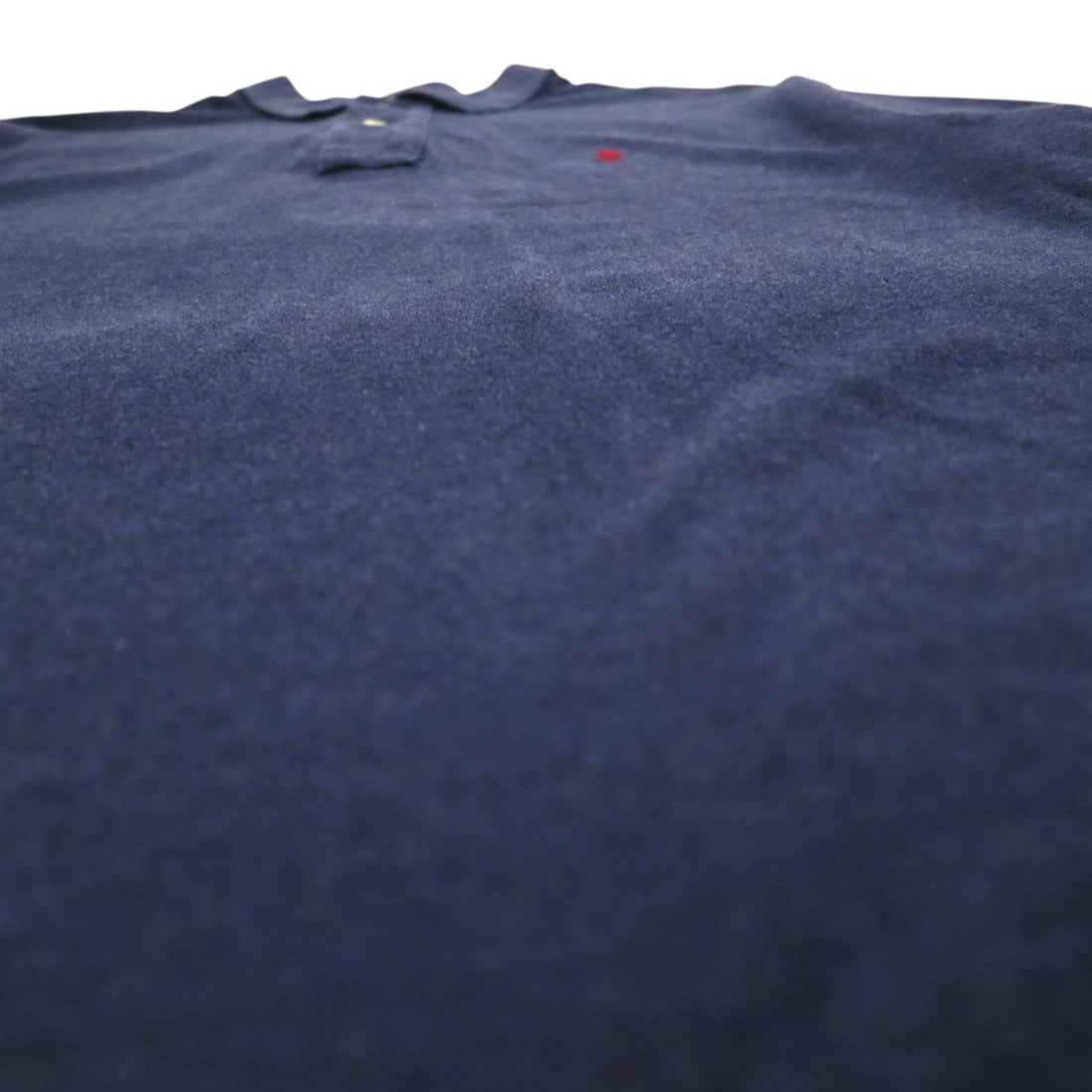 POLO RALPH LAUREN Polo shirt L Navy Cotton Pique Small pony embroidery