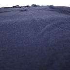 POLO RALPH LAUREN Polo shirt L Navy Cotton Pique Small pony embroidery
