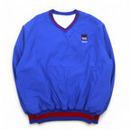 Made in USA 90s DeLONG Ribline Piste Pullover Nylon Jacket XL Blue BRADLEY CENTER
