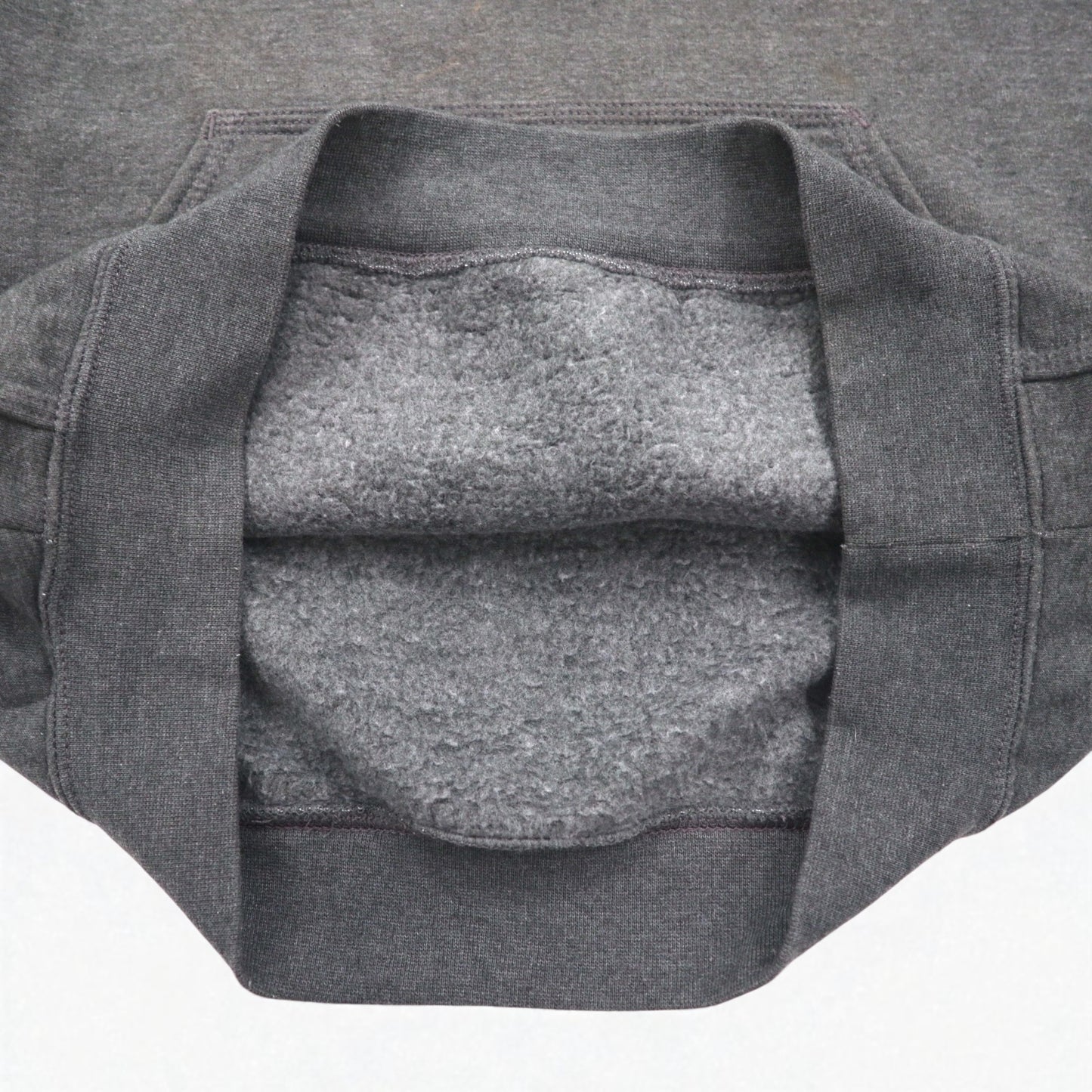 Carhartt Loose Fit Midweight Logo Sleeve Hoodie, Size M, Gray, Fleece-Lined, Sleeve Logo, K288, Made in Mexico