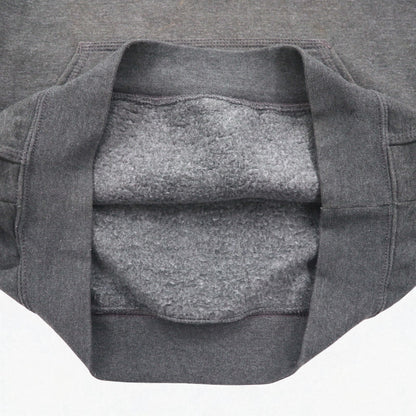 Carhartt Loose Fit Midweight Logo Sleeve Hoodie, Size M, Gray, Fleece-Lined, Sleeve Logo, K288, Made in Mexico