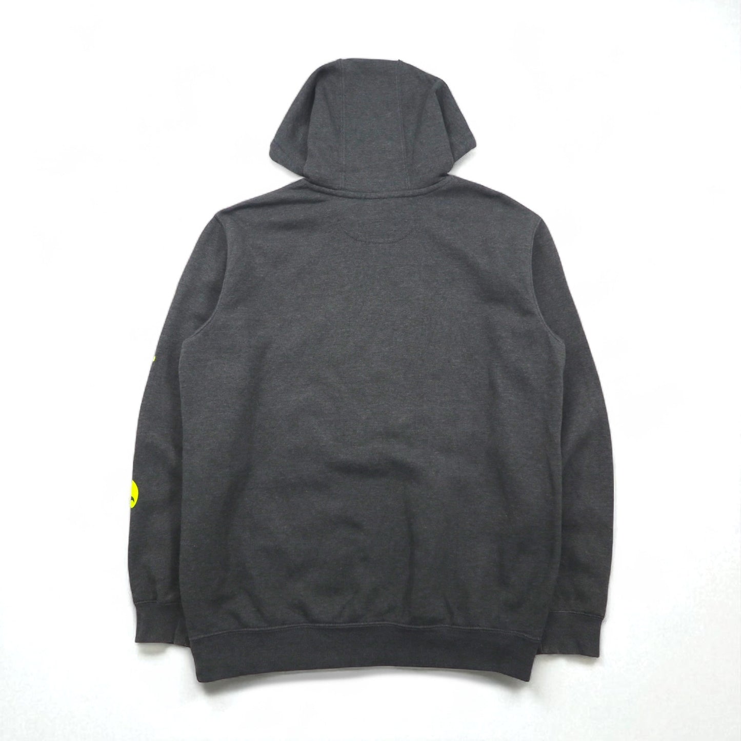 Carhartt Loose Fit Midweight Logo Sleeve Hoodie, Size M, Gray, Fleece-Lined, Sleeve Logo, K288, Made in Mexico