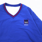 Made in USA 90s DeLONG Ribline Piste Pullover Nylon Jacket XL Blue BRADLEY CENTER