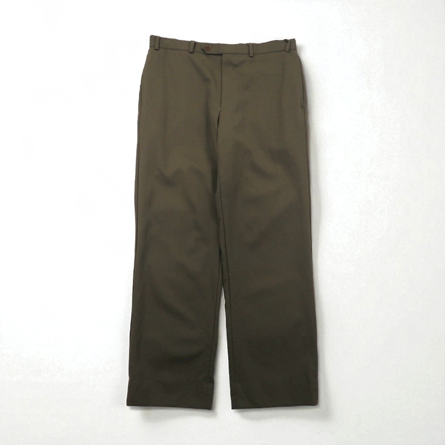 BROOKS BROTHERS 346 MADISON FIT Slacks, Medium, Khaki, Wool