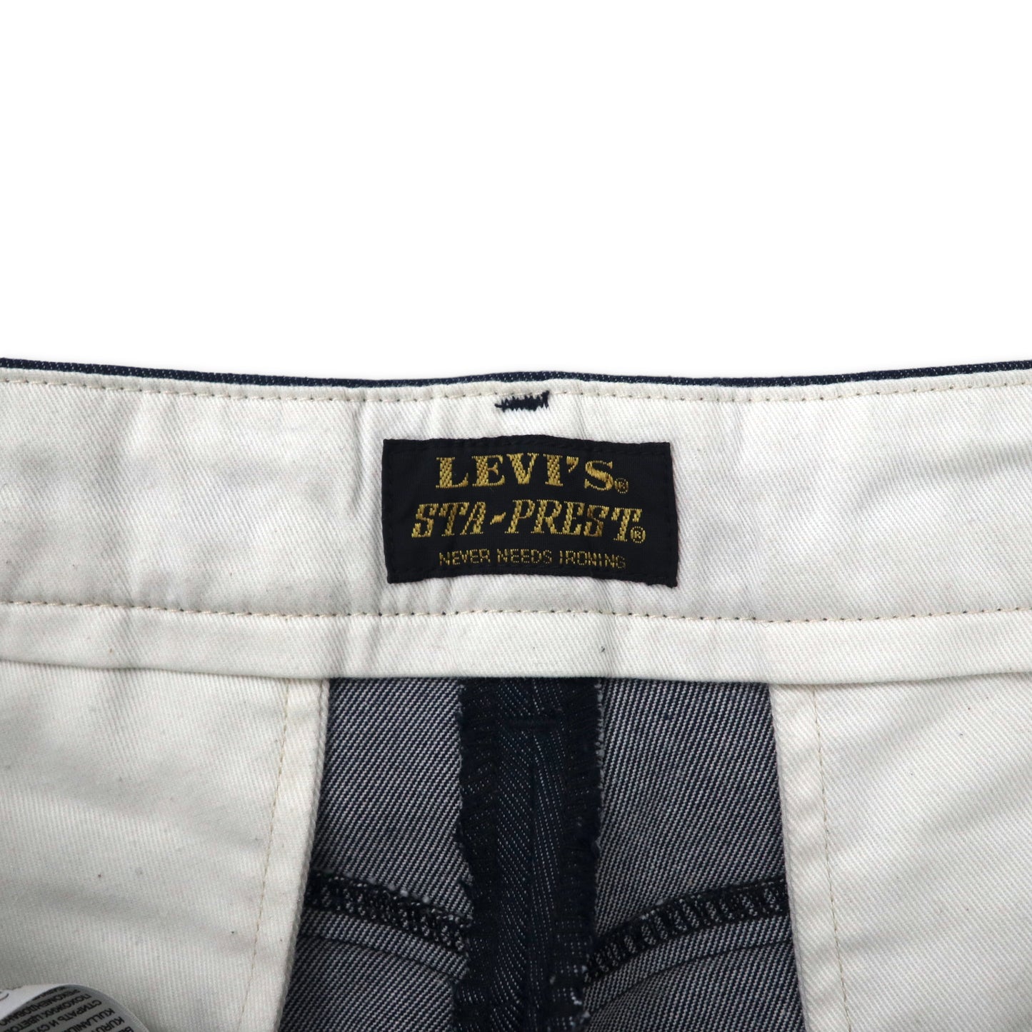 Levi's スタプレ スラックス 28 濃紺 リジッド STA-PREST 47959