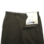 BROOKS BROTHERS 346 スラックスパンツ MADISON FIT M カーキ ウール