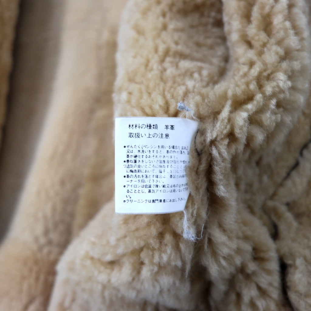 US AIR FORCE B-3 ムートン ボア フライトジャケット L ブラウン 羊革 レザー SWP No.24008423