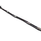 BRIGHTON イントレチャート シルバー コンチョ レザーベルト ブラック L/34 レザー 編み上げ 97010