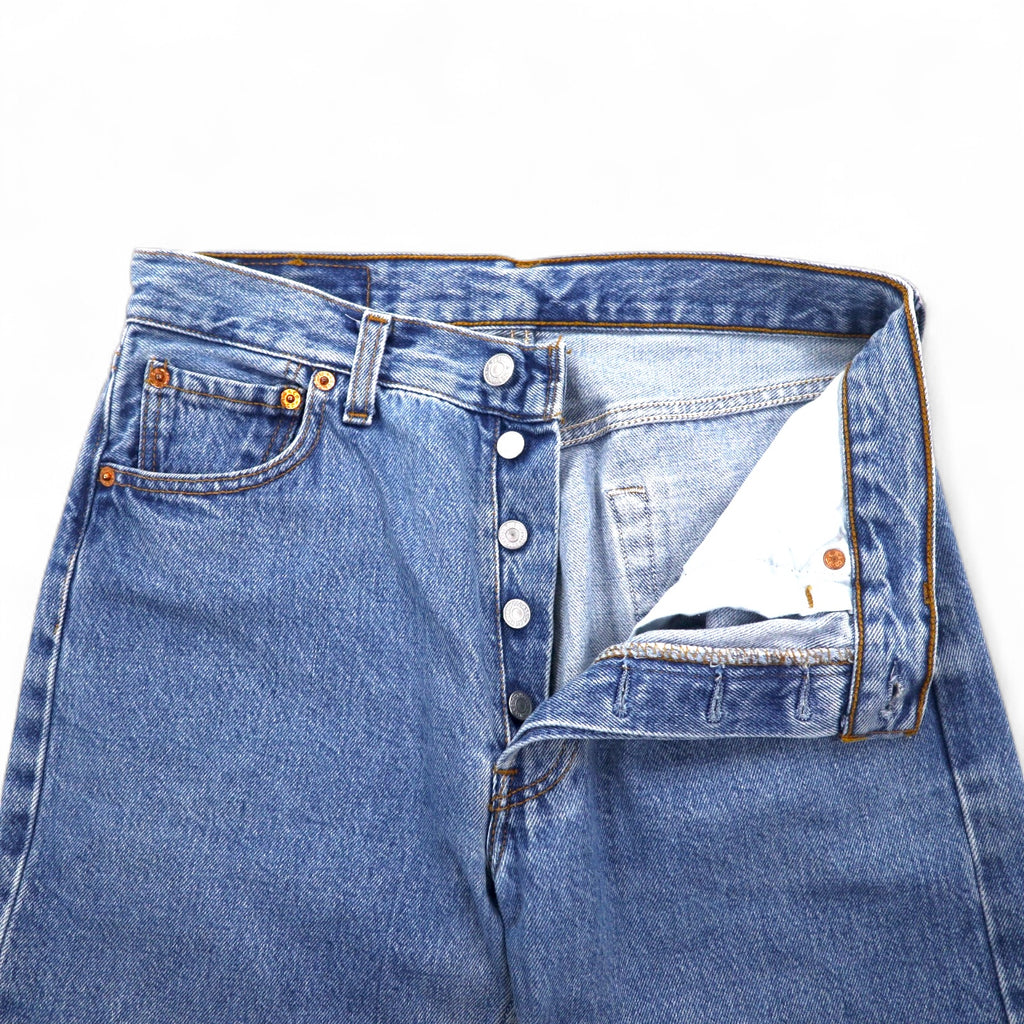 Levi's 90年代 スペイン製 ユーロリーバイス 501 デニムパンツ M インディゴ ブルー ボタンフライ 5010114