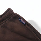 JANSPORT 90s College Sweatpants Easy Pants M Brown Print VALPARAISO UNIVERSITY