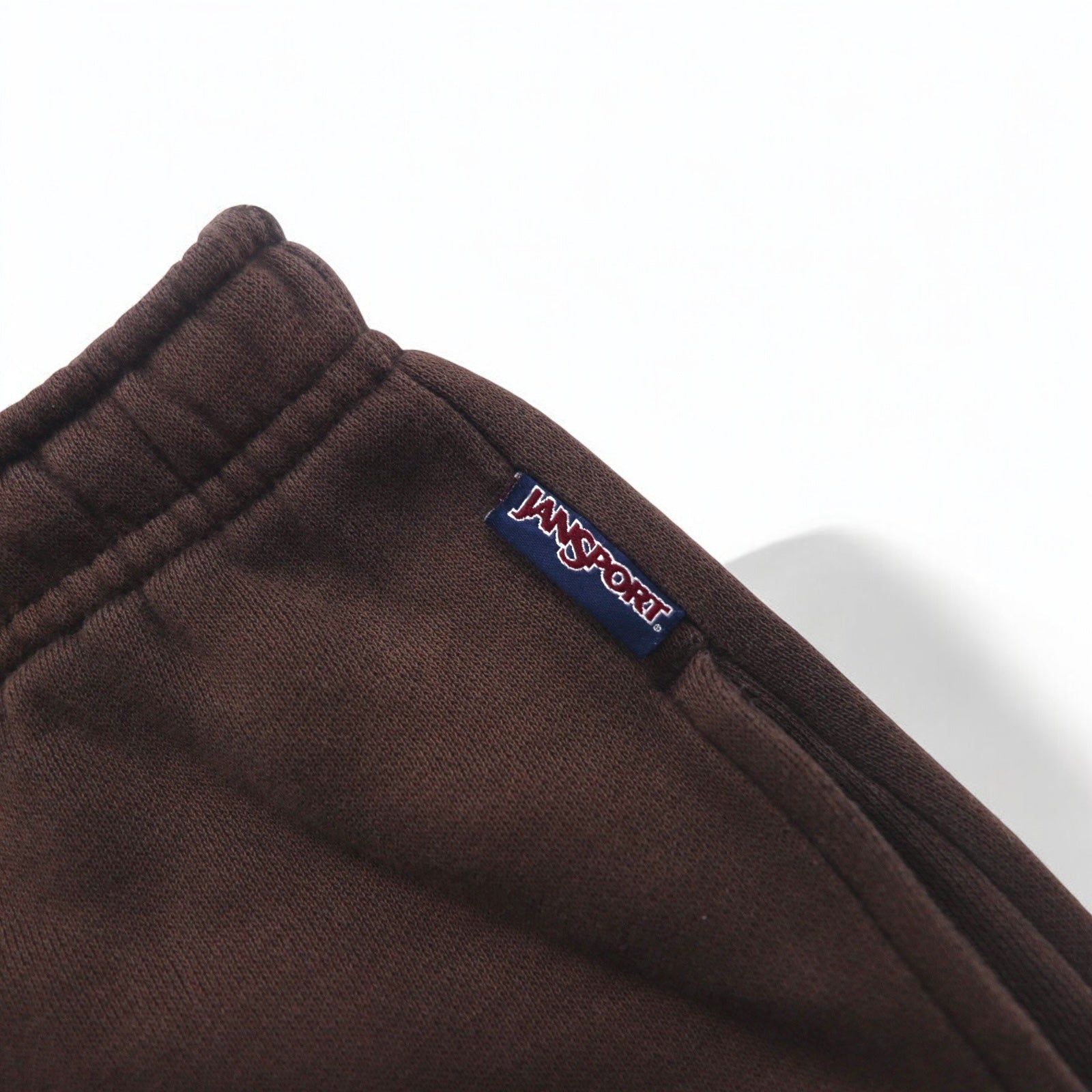 JANSPORT 90s College Sweatpants Easy Pants M Brown Print VALPARAISO UNIVERSITY