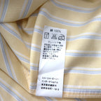 LLBean Traditional Fit Oxford Button-Down Shirt, XL, Yellow Stripes, Wrinkle Resistant, Size 237816