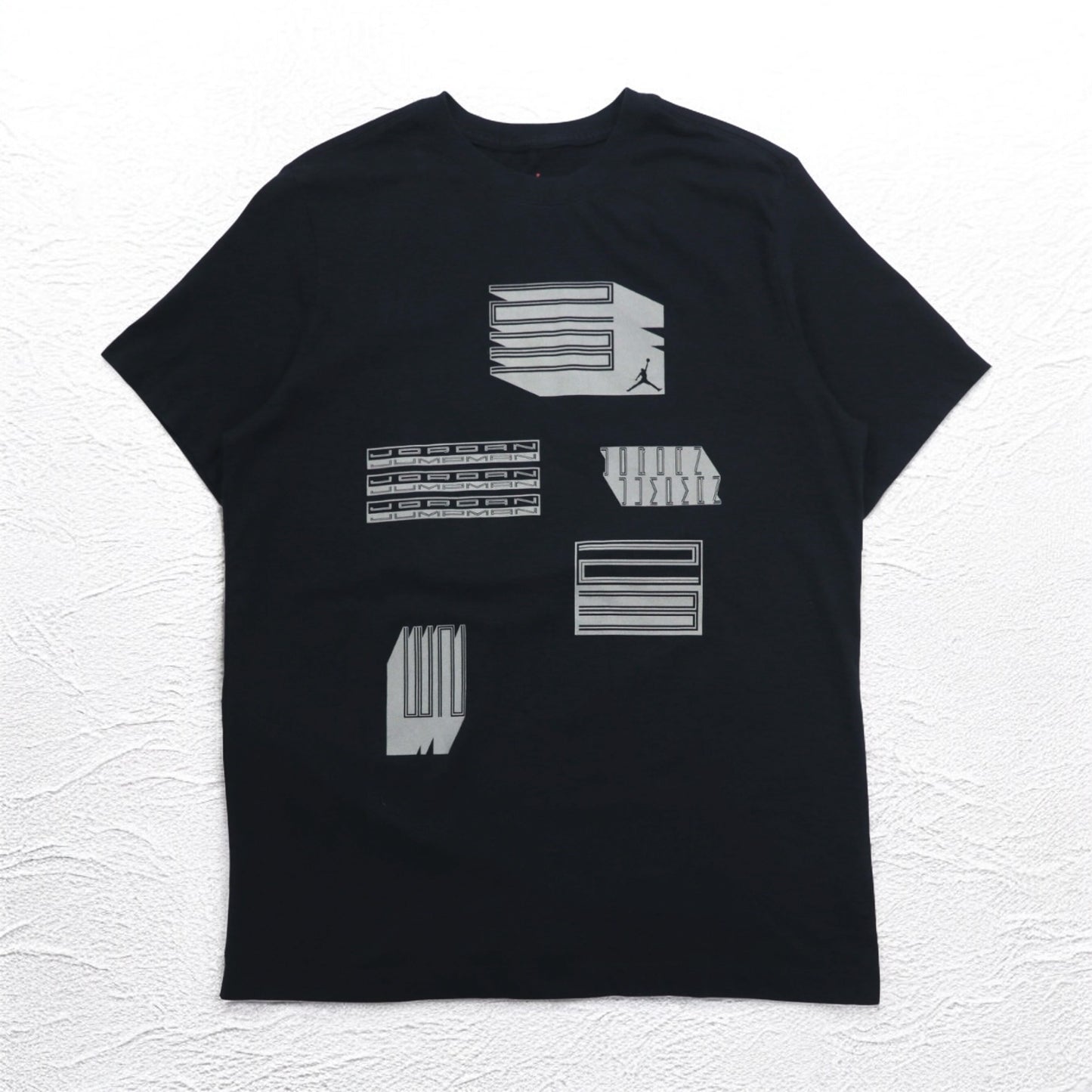 JORDAN BRAND ( NIKE ) JUMPMAN ジャンプマン Tシャツ L ブラック コットン AJ11 DD0403-010