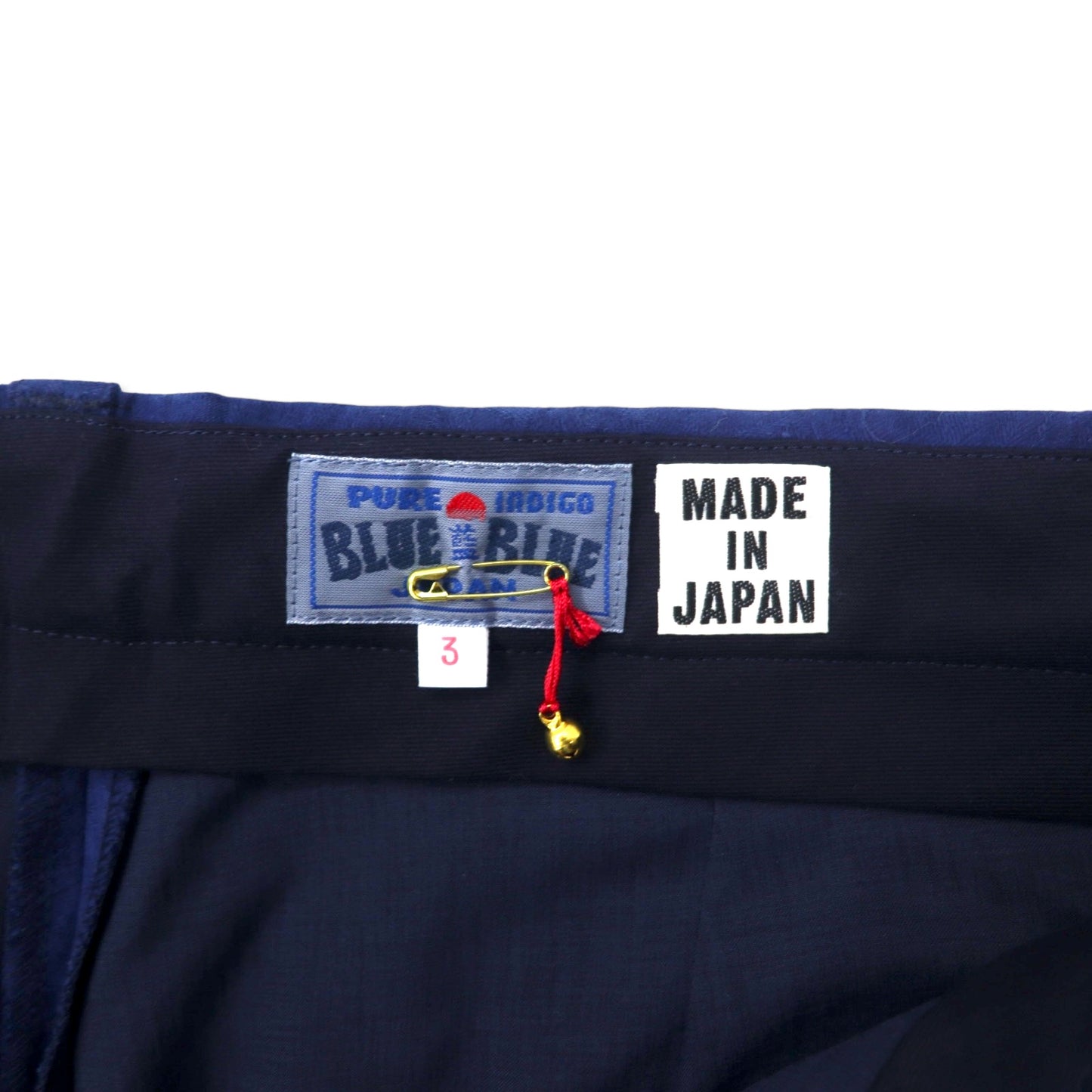 BLUE BLUE Paisley Pattern 3B Suit Setup 3 Blue Cotton ARIGATO Japan Made  Unused – 日本然リトテ