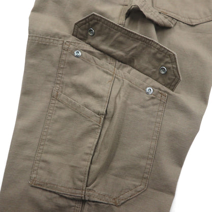 Carhartt リラックスフィット リップストップ ダブルニー ワーク カーゴパンツ  L ベージュ COTTON RIPSTOP RELAXED FIT DOUBLE-FRONT CARGO WORK PANT B342 DES