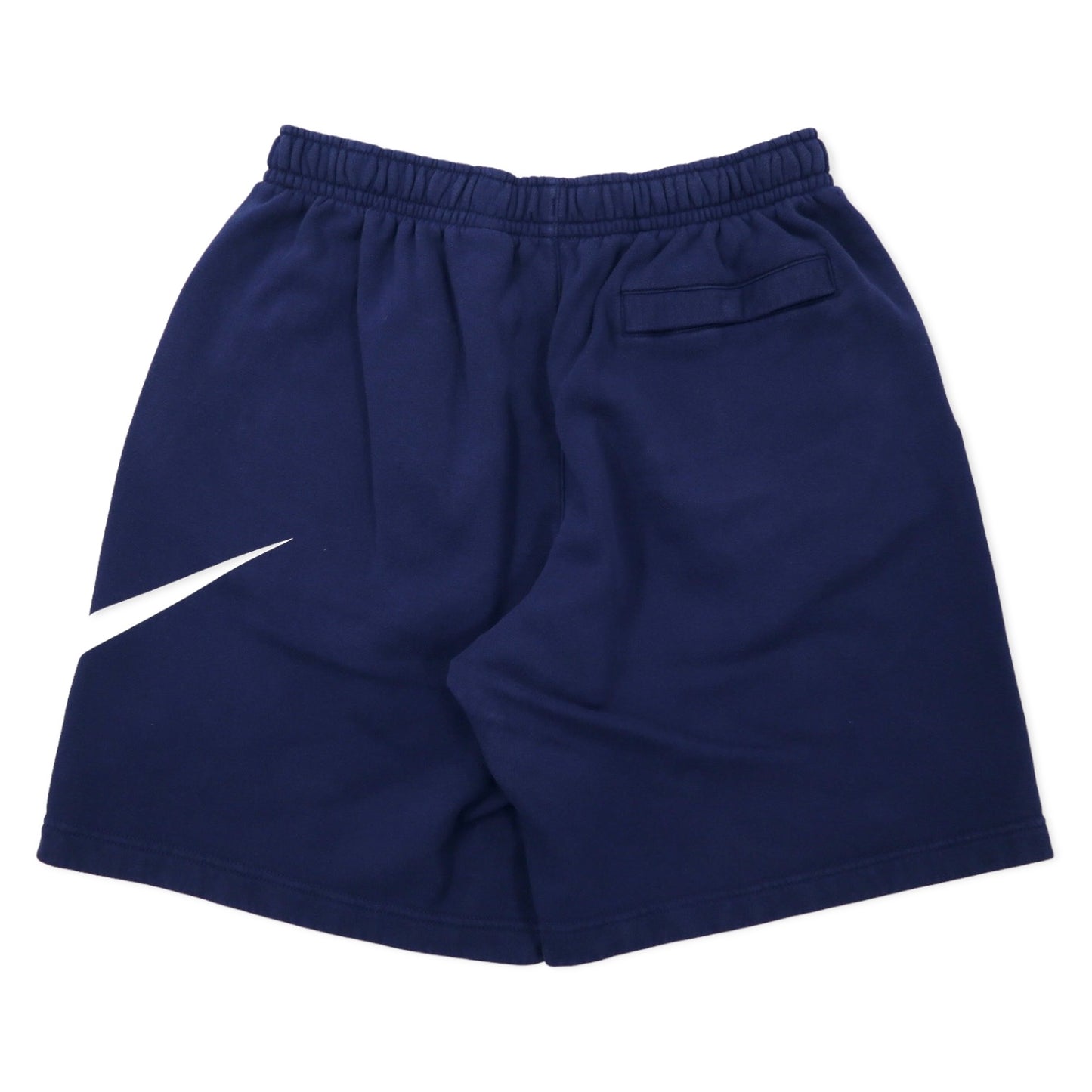 NIKE スウェット ショーツ ハーフパンツ L ネイビー コットン ビッグスウォッシュ Sportswear Club Men's Graphic Shorts BV2721-410