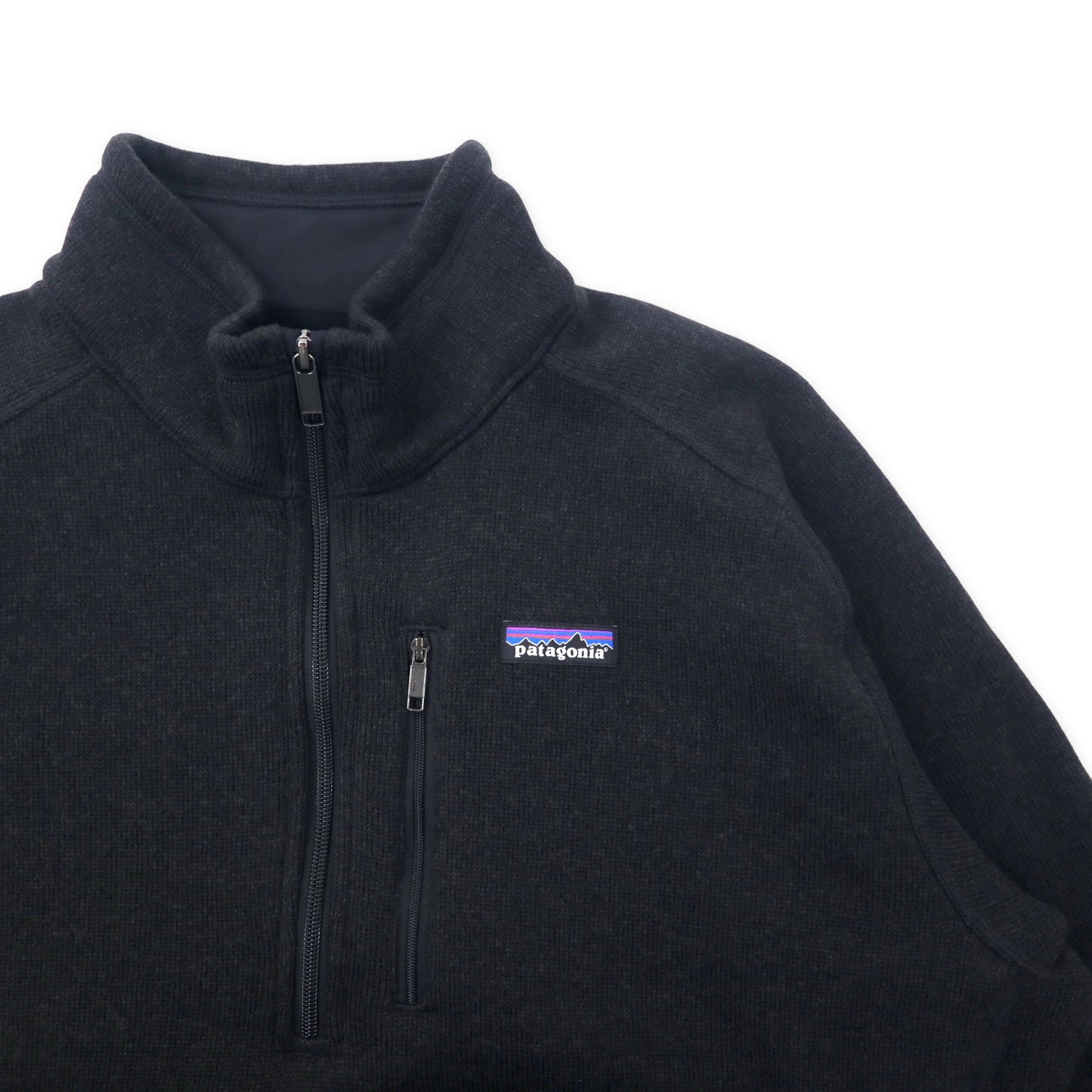 patagonia ベターセーター ハーフジップ フリースジャケット XL グレー ポリエステル BETTER SWEATER 25522FA18