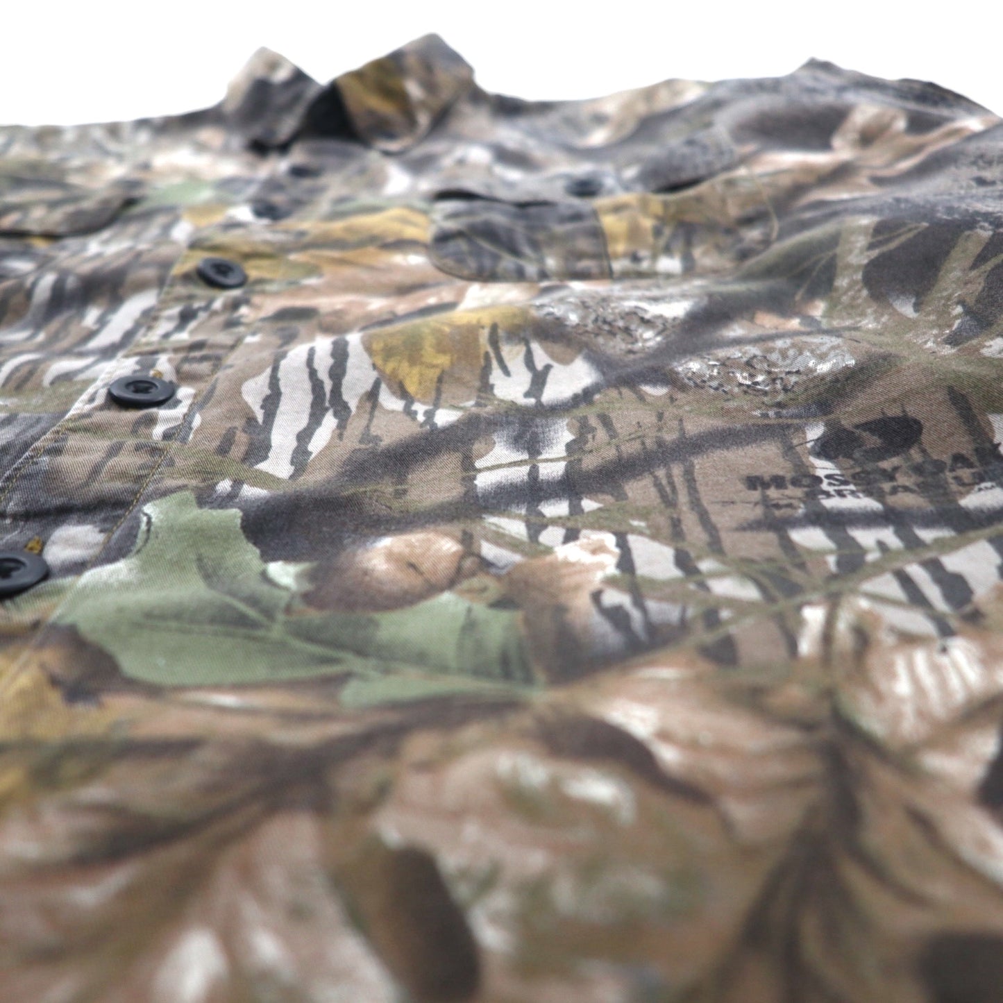 Columbia リアルツリーカモ ボタンダウン ワークシャツ M カーキ コットン HM7009