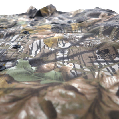 Columbia リアルツリーカモ ボタンダウン ワークシャツ M カーキ コットン HM7009