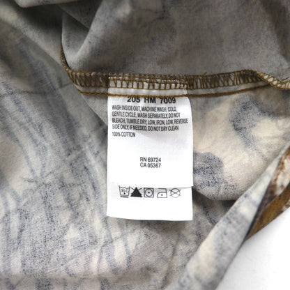 Columbia リアルツリーカモ ボタンダウン ワークシャツ M カーキ コットン HM7009