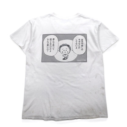 LABRAT Tシャツ L ホワイト コットン コジコジ さくらももこ