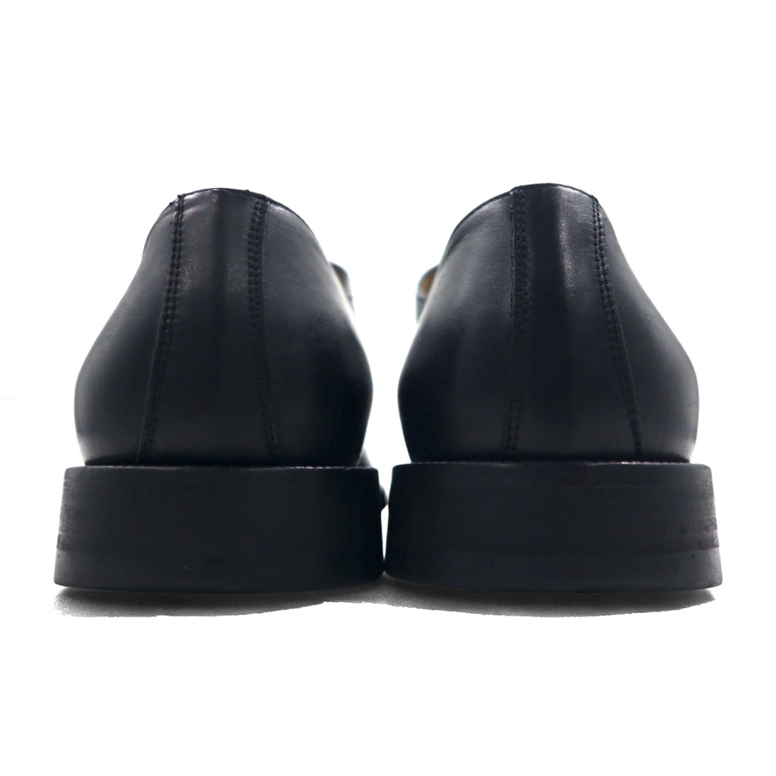 JOHNSTON &amp; MURPHY Made in Italy Signaure Series Straight Tip Dress Shoes 27cm Black Leather 137 15 4643