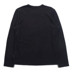 MOSCHINO JEANS ロングスリーブTシャツ ロンT XL ブラック BIG FISH プリント