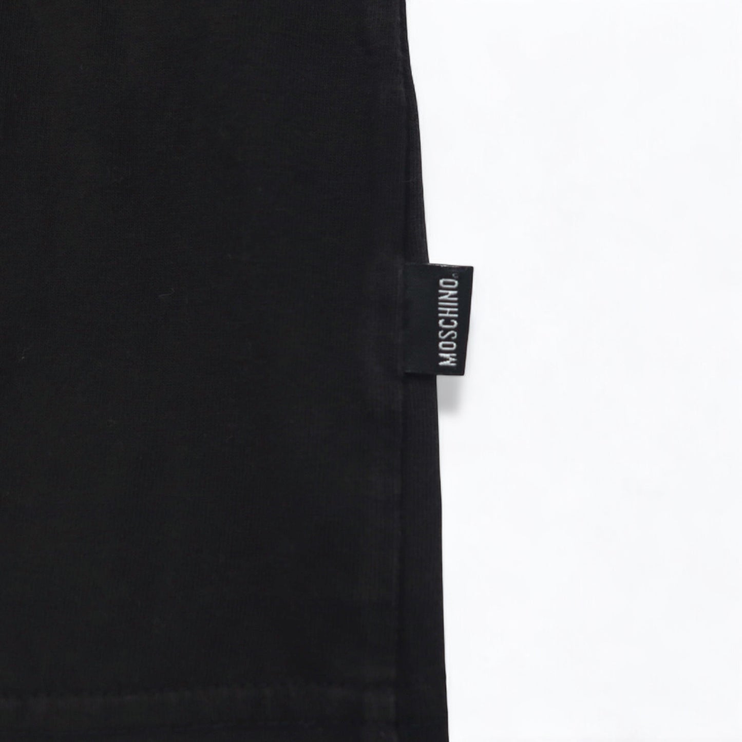 MOSCHINO JEANS Long Sleeve T-Shirt, XL, Black, BIG FISH Print