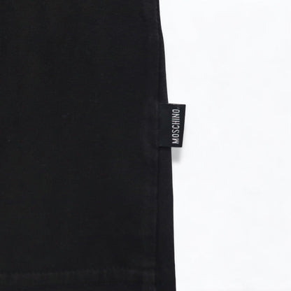 MOSCHINO JEANS Long Sleeve T-Shirt, XL, Black, BIG FISH Print