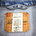 Levi's SIGNATURE Denim Trucker Jacket, Type 3, Size L, Indigo and Blue