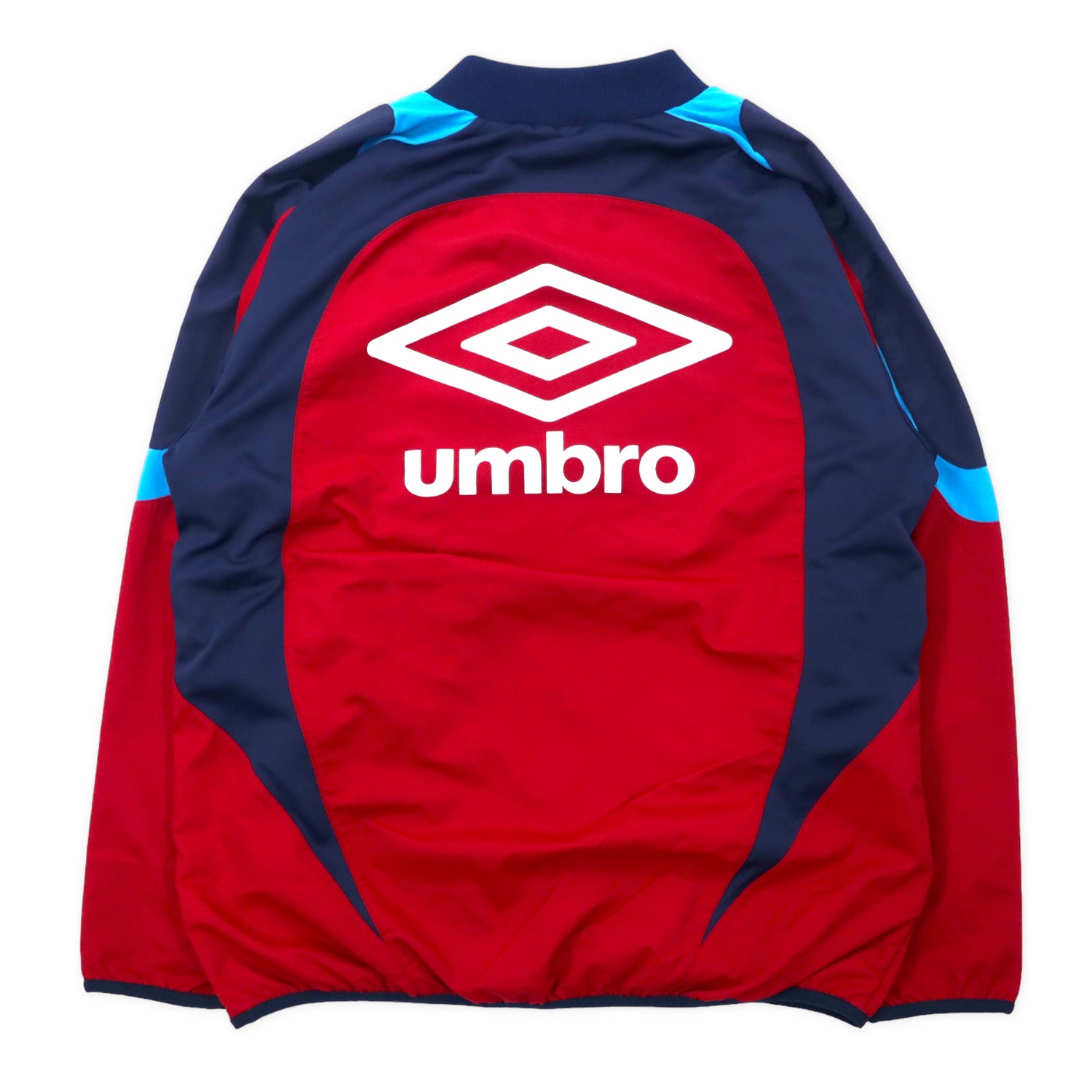 UMBRO Pistple Over Windbreaker L Red Logo Print Mesh Liner – 日本然リトテ