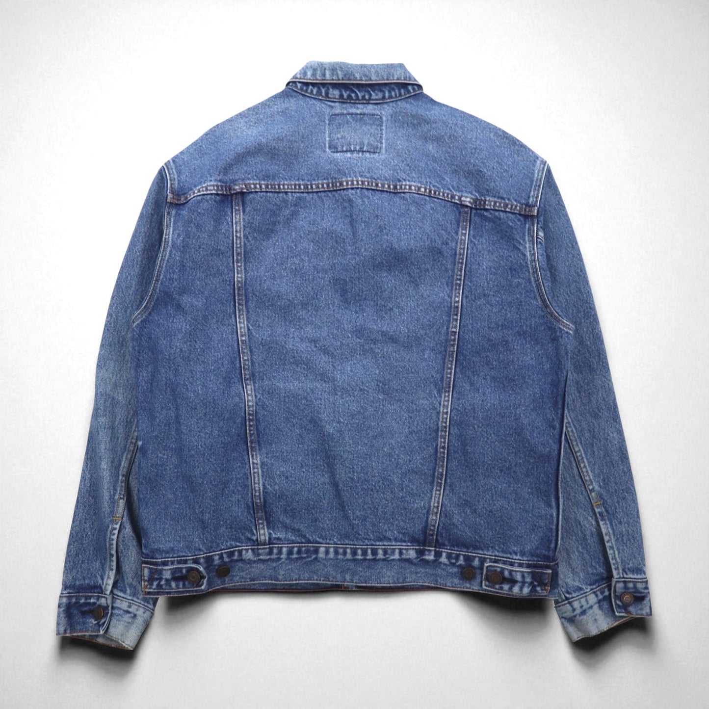 Levi's SIGNATURE Denim Trucker Jacket, Type 3, Size L, Indigo and Blue
