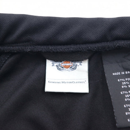 HARLEY DAVIDSON ソフトシェルジャケット ジャージ L グレー ストレッチ サムホール ダブルジップ