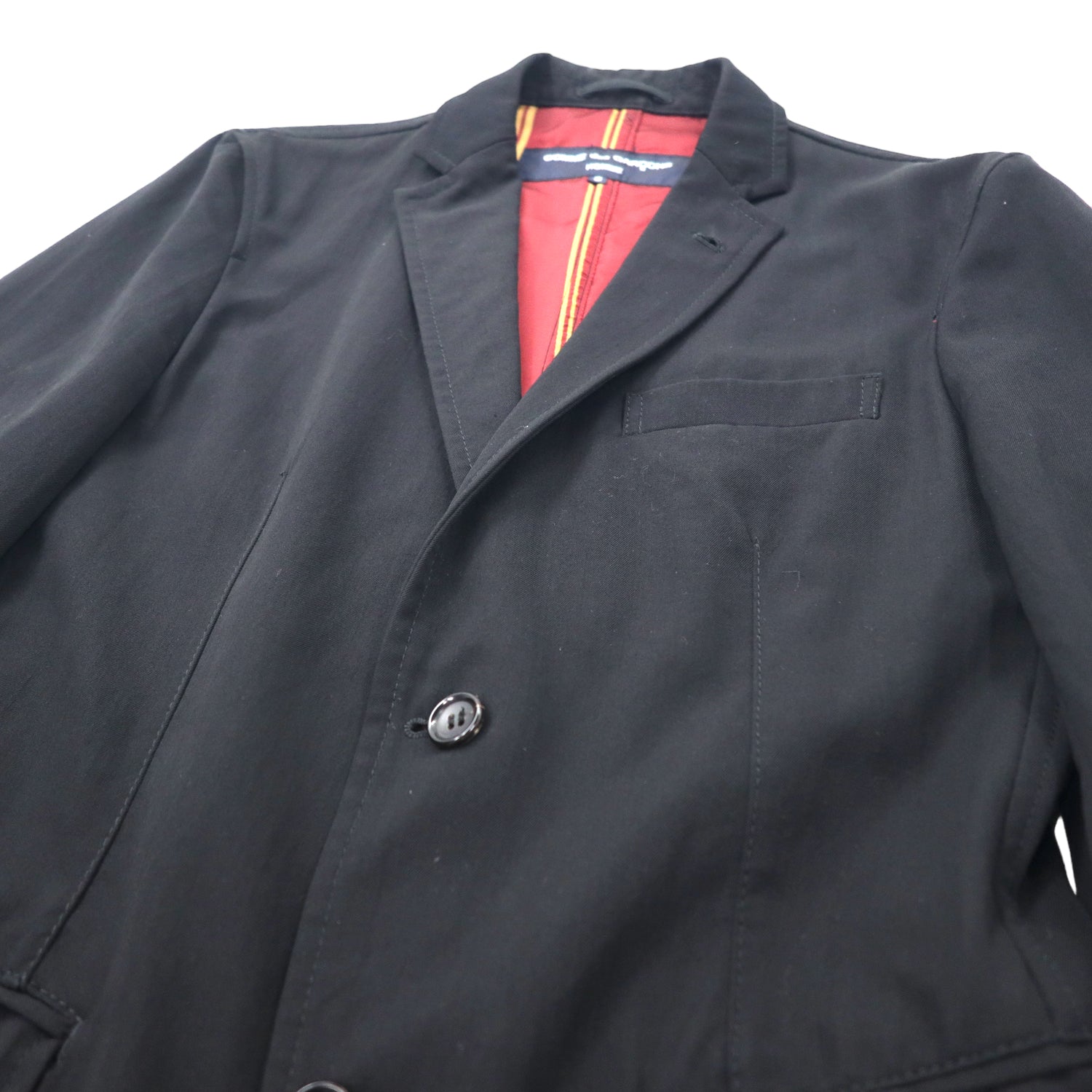 COMME des GARCONS HOMME 2b Tailored Jacket S Black Wool HR-J022