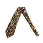 CELINE Spain made tie, navy, silk, all-over print, billiards