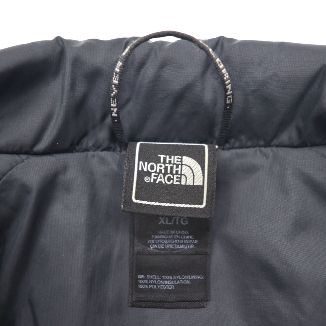 THE NORTH FACE Insulated Jacket, XL, Navy, Nylon, US Standard, AHVD