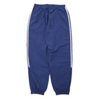 adidas 00年代 3ストライプス ワイド トラックパンツ ジャージ 190 ネイビー ポリエステル