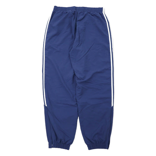 adidas 00年代 3ストライプス ワイド トラックパンツ ジャージ 190 ネイビー ポリエステル
