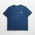 carhartt オリジナルフィット ポケット Tシャツ ポケTee XL ORIGINAL FIT ネイビー コットン