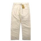 snow peak ドビー 刺し子 野良着パンツ イージーパンツ S アイボリー Dobby Sashiko Noragi Pants PA-16SU303 日本製 未使用品