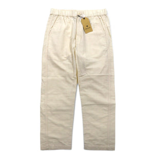 snow peak ドビー 刺し子 野良着パンツ イージーパンツ S アイボリー Dobby Sashiko Noragi Pants PA-16SU303 日本製 未使用品