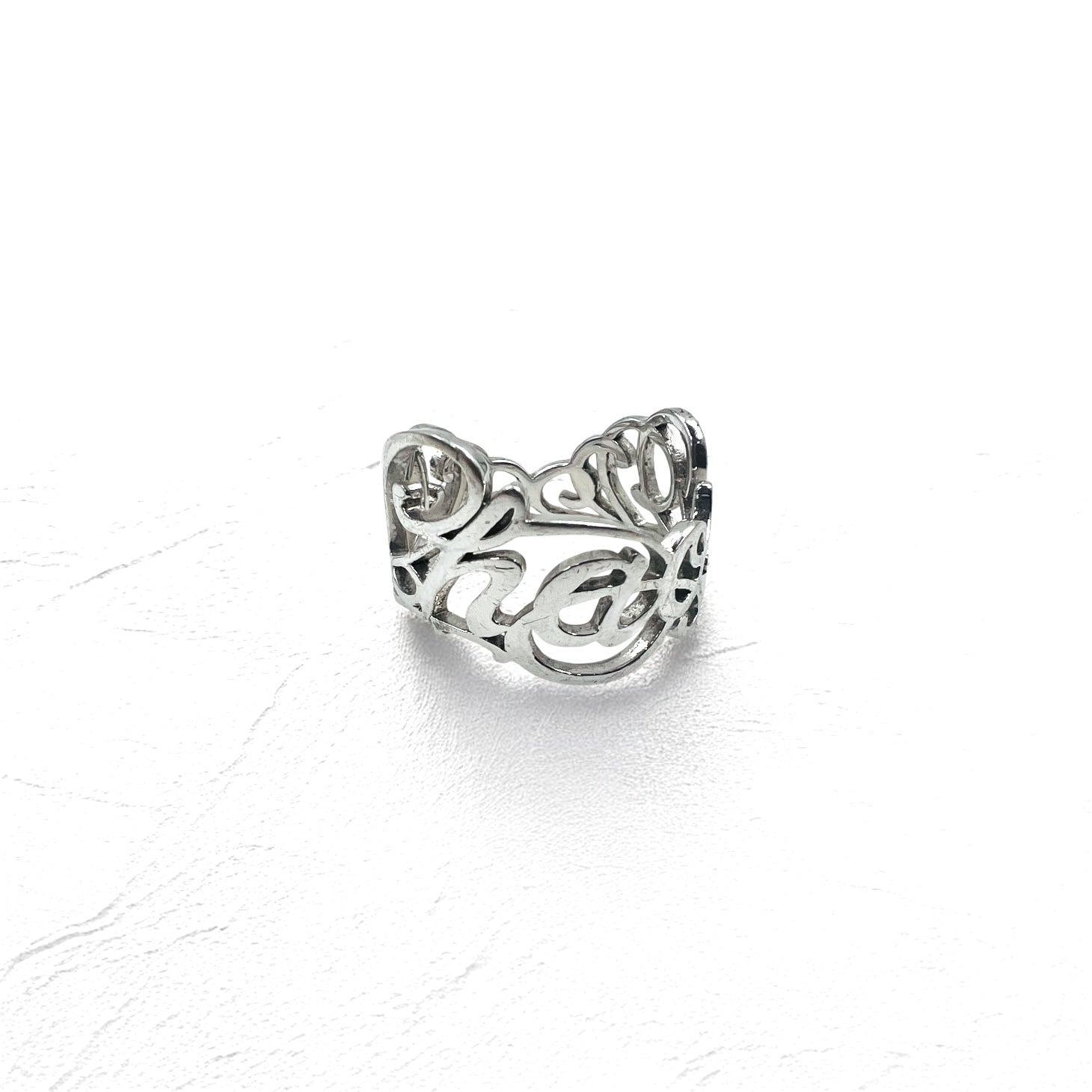 UNDERCOVER × JUSTIN DAVIS 24SS Chaos リング 指輪 17号 シルバー 925 UC1D4R01