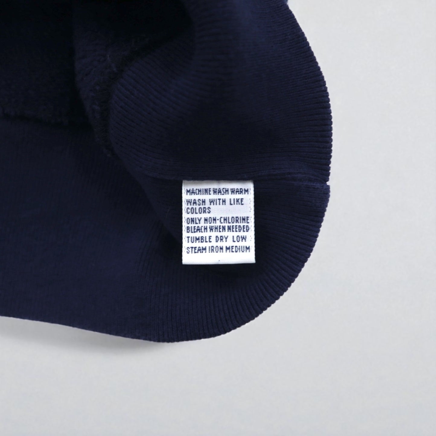 Polo by Ralph Lauren 90年代 クルーネック スウェット XL ネイビー 無地 コットン スモールポニー刺繍