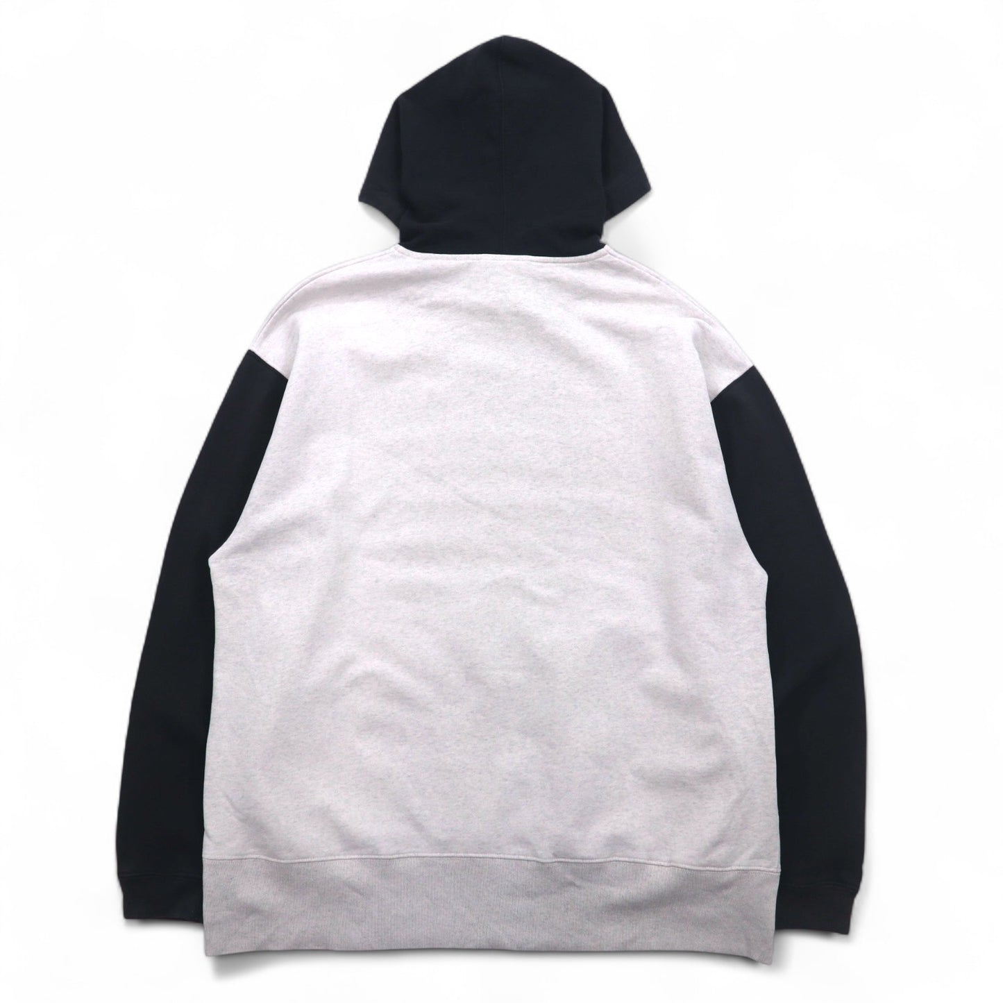 DKNY USA (Donna Karan New York) 90s Pullover Hoodie, L, Grey, Cotton