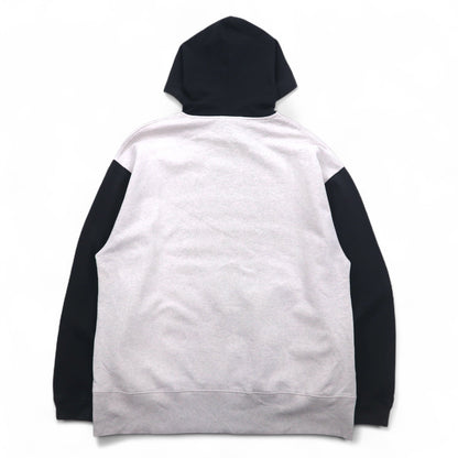 DKNY USA (Donna Karan New York) 90s Pullover Hoodie, L, Grey, Cotton