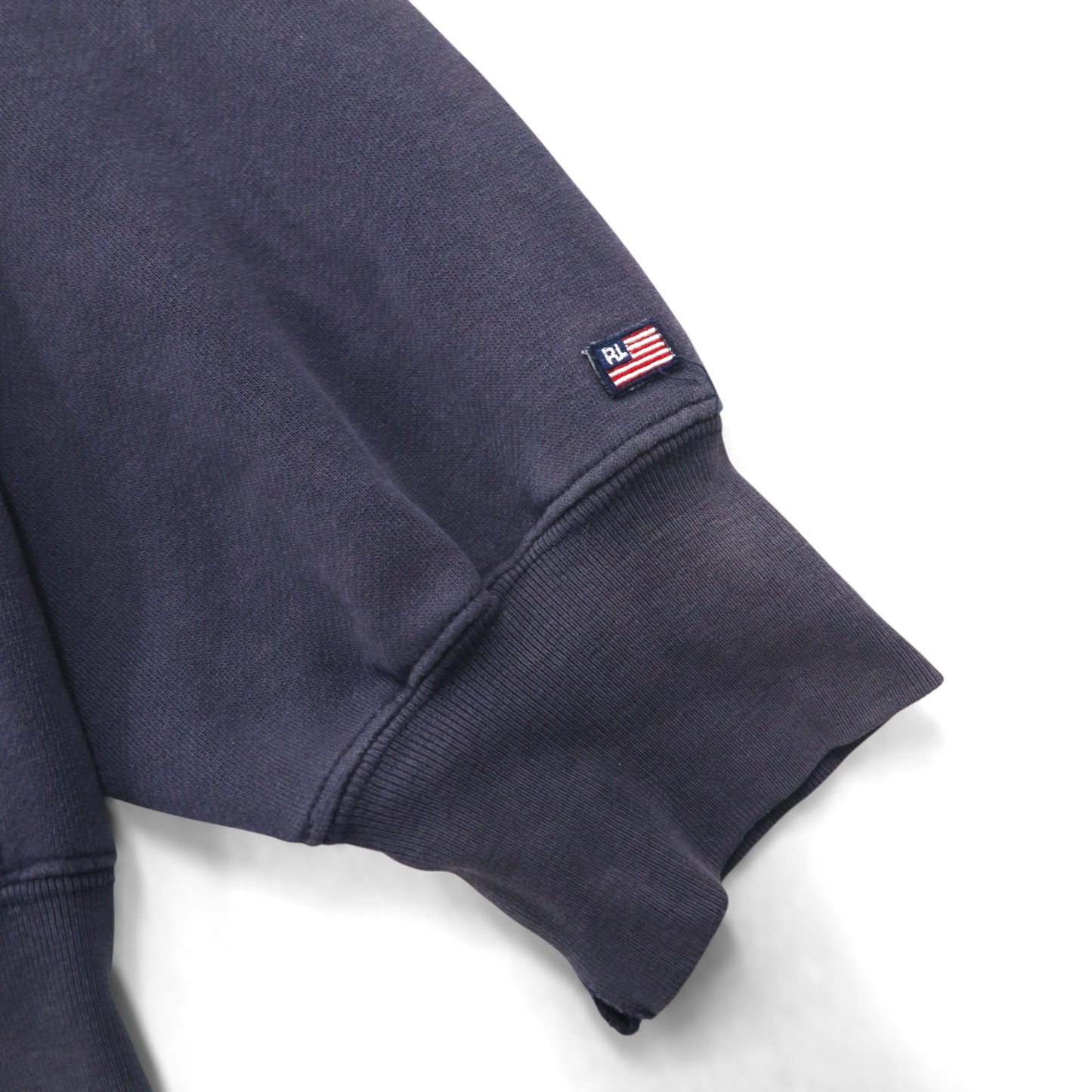 Ralph Lauren 90年代 ジップパーカー L ネイビー フロントポケット POLO JEANS CO.